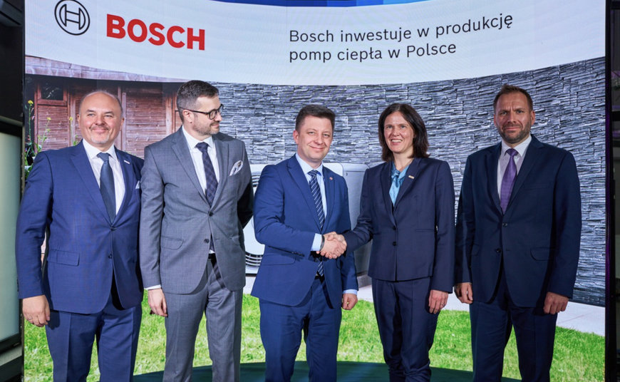 BOSCH ZBUDUJE W POLSCE FABRYKĘ POMP CIEPŁA